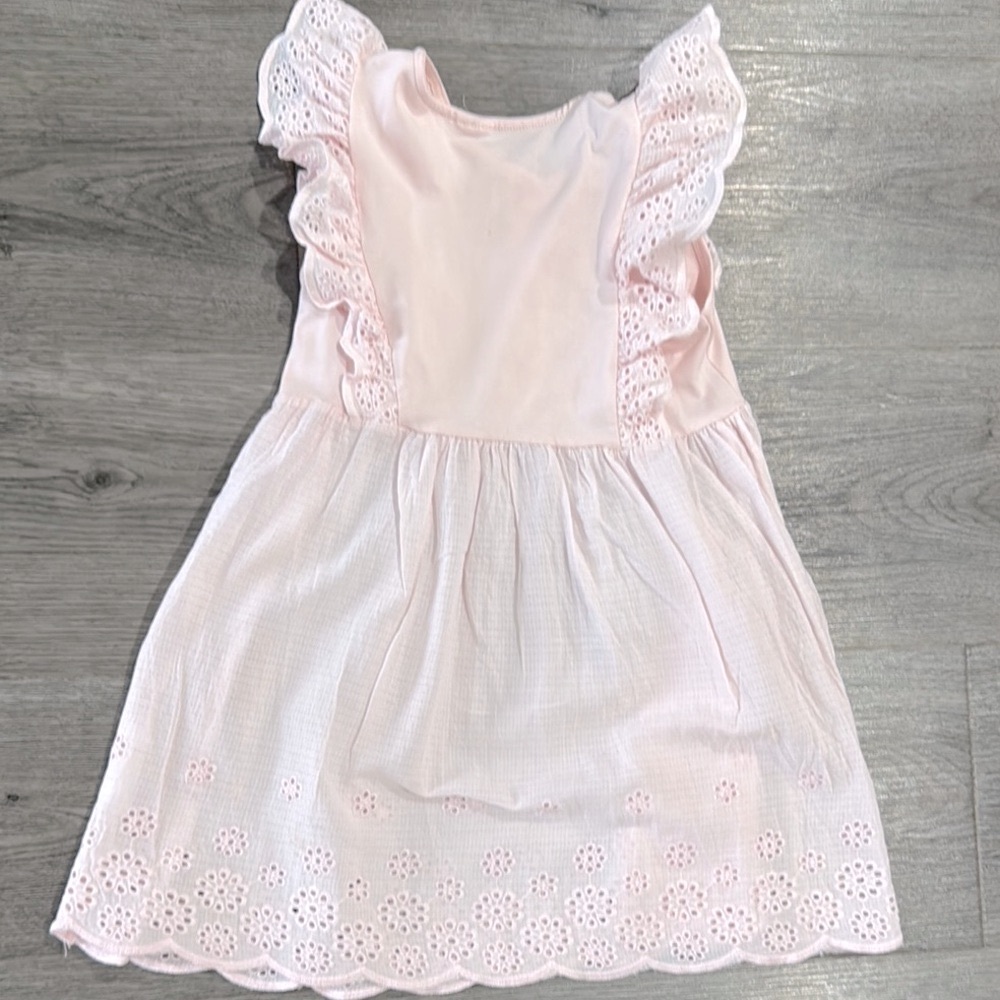 H&M Pink Ruffled Tiered Sundress